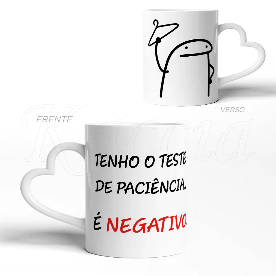 Caneca Paciência Negativa Flork 3