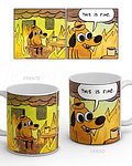 Caneca This Is Fine