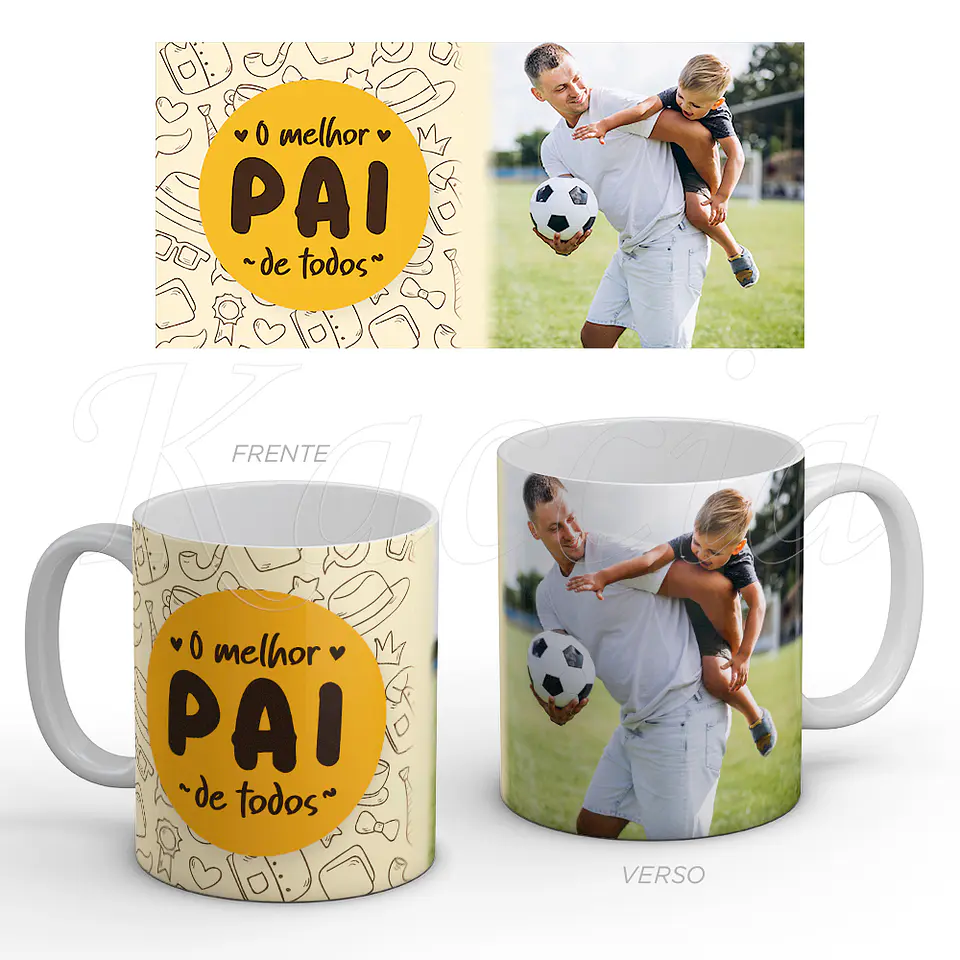 Caneca Personalizada Melhor de Todos/as 1
