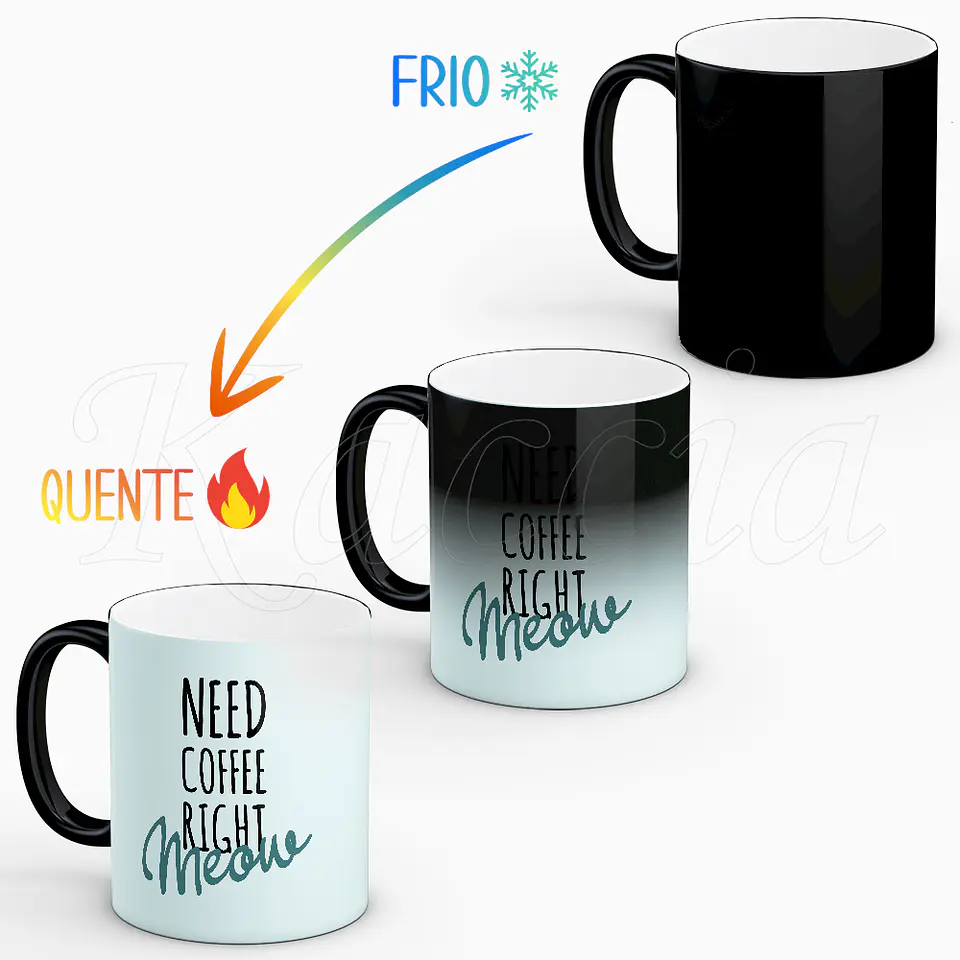 Caneca Need Coffee Right Meow 2