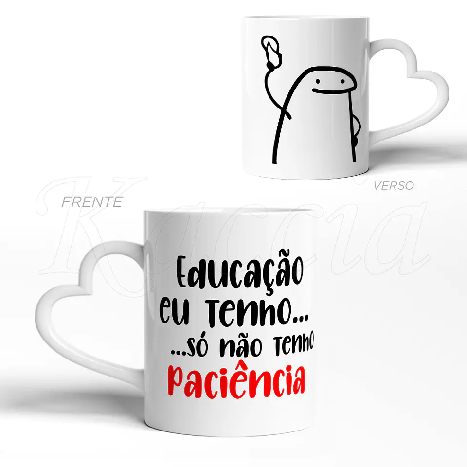 Caneca Não Tenho Paciência Flork 3