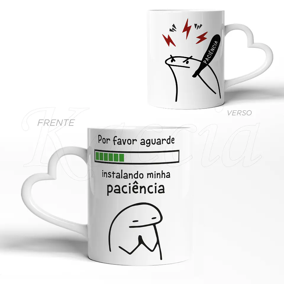 Caneca Instalando Minha Paciência Flork 3