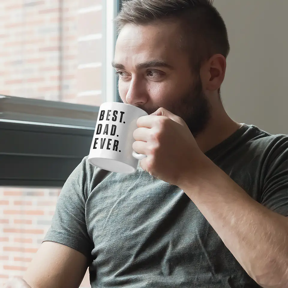 Caneca Best Dad Ever 2