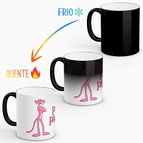 Caneca Pink Panther