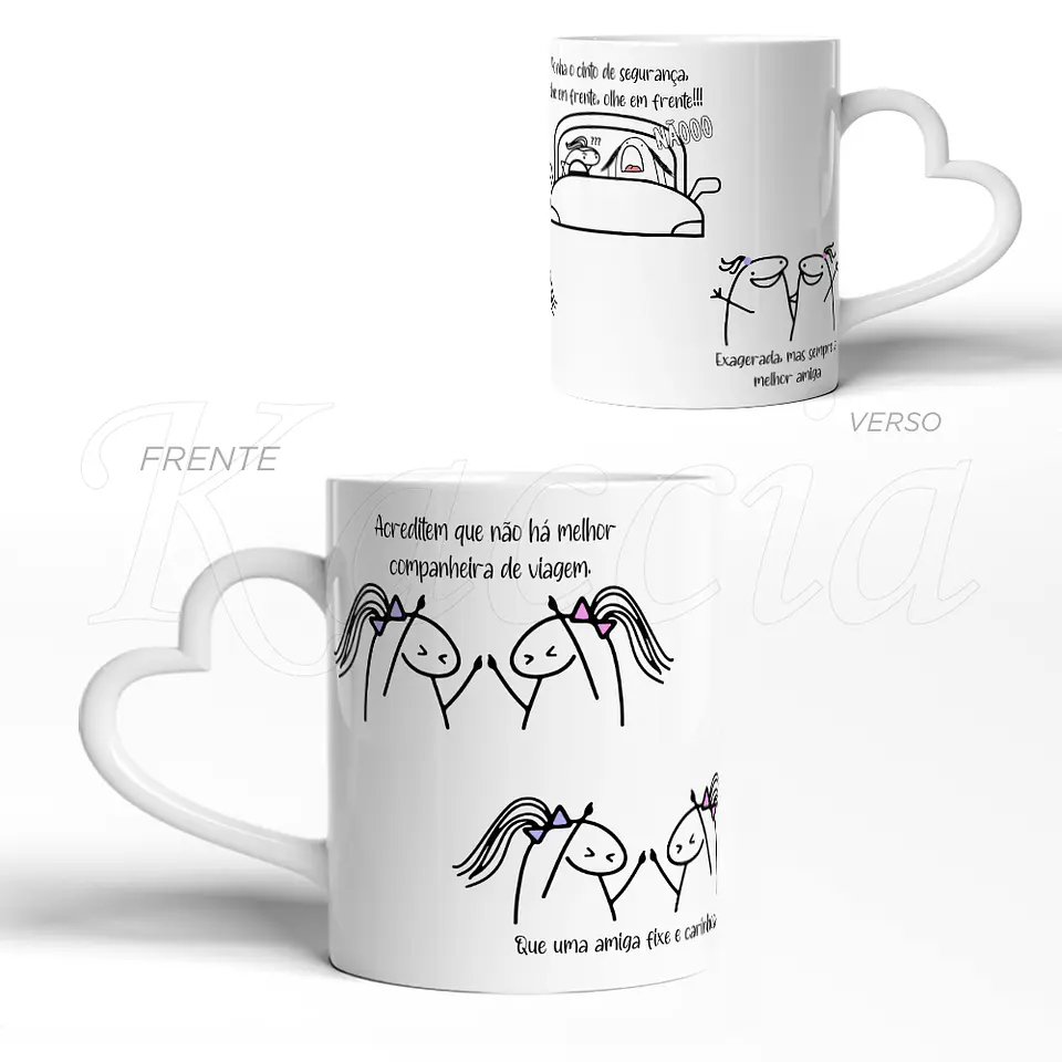 Caneca Amiga Companheira de Viagem Flork 3
