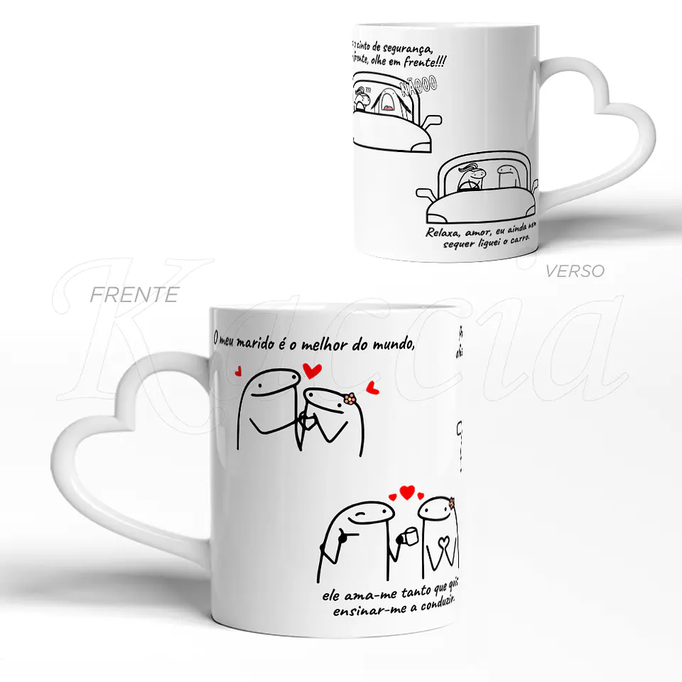 Caneca Ensinar-me a Conduzir Marido Flork 3