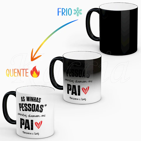 Caneca Personalizada Chamam-me Pai
