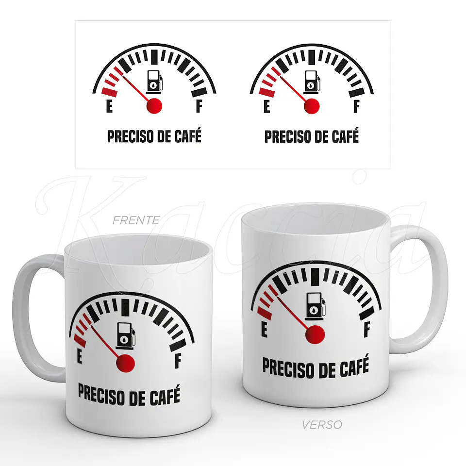 Caneca Preciso de Café 1