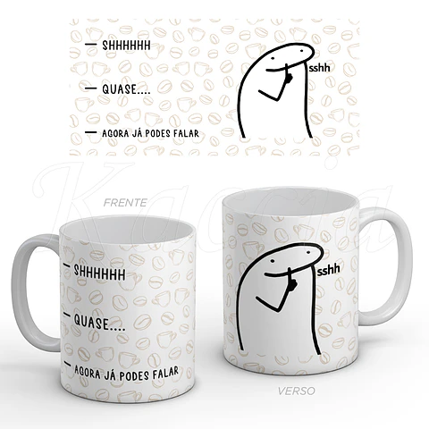 Caneca Sshhhh Café Flork