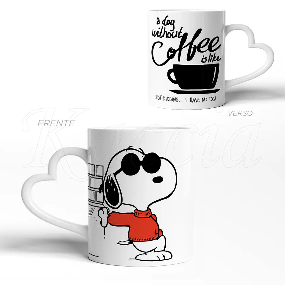 Caneca Without Coffee Snoopy 3