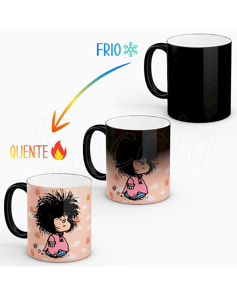 Caneca Sonhar Não Custa Mafalda