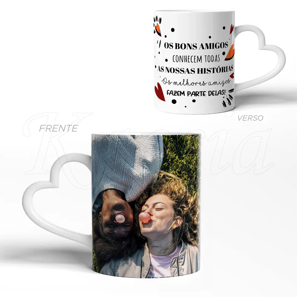 Caneca Personalizada Melhores Amigos 3
