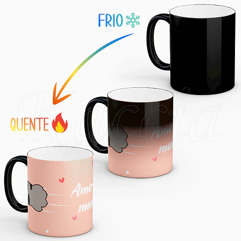 Caneca Personalizada Frase Patinhas