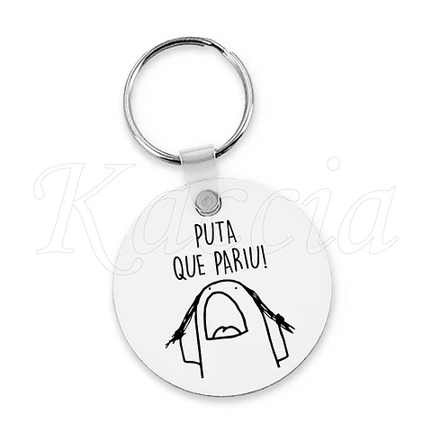 Porta-chaves Flork P*ta que Pariu