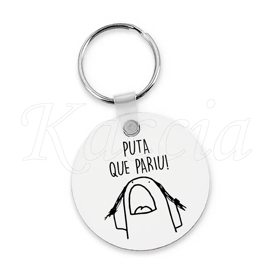 Porta-chaves Flork P*ta que Pariu 1