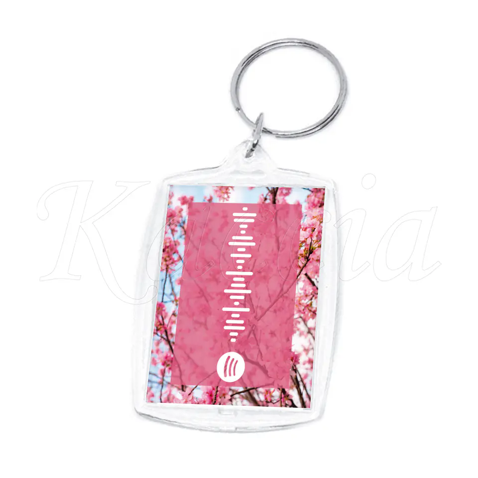 Porta-chaves Spotify Acrílico Cherry Blossom 3