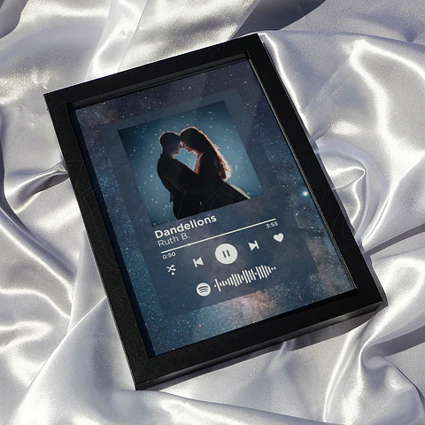 Quadro Spotify Personalizado Espaço