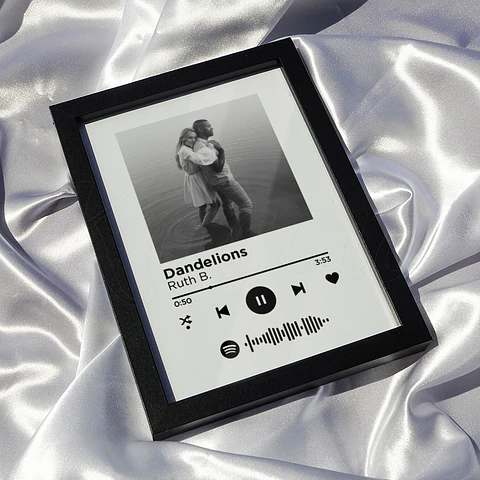 Quadro Spotify Personalizado Simple