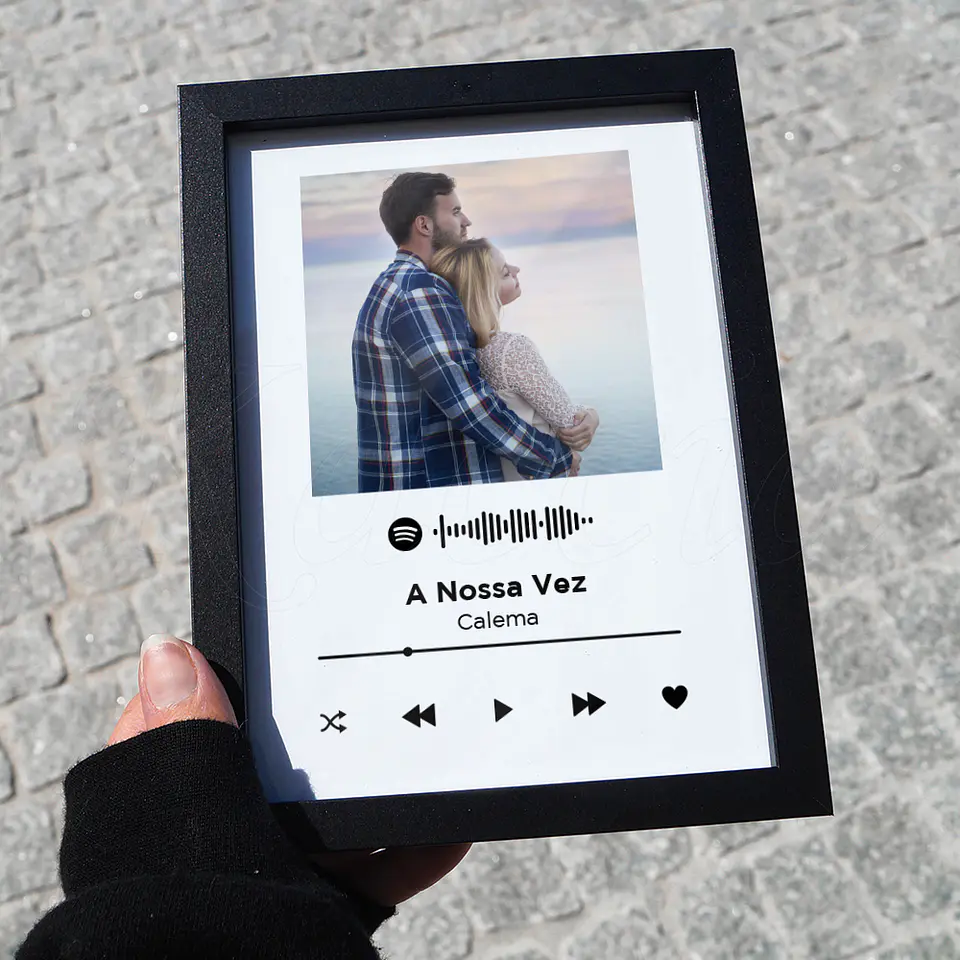 Quadro Spotify Personalizado Basic 3