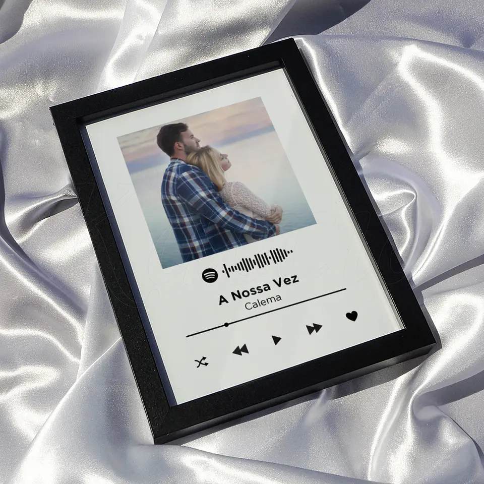 Quadro Spotify Personalizado Basic 2