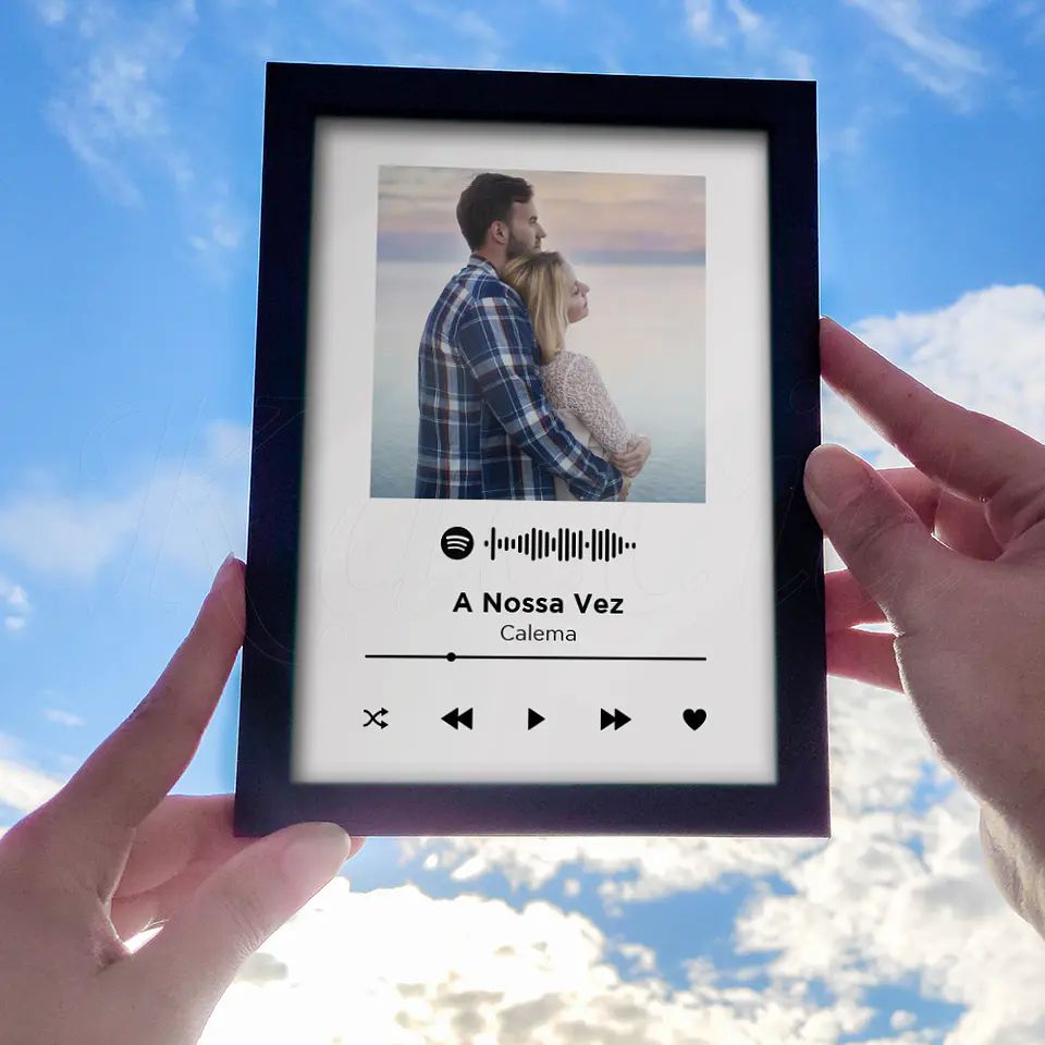Quadro Spotify Personalizado Basic 4