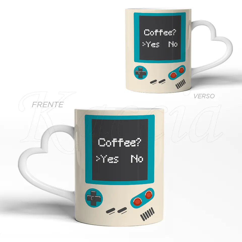 Caneca Coffee? Gameboy 3