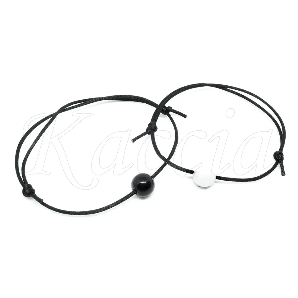 Conjunto Pulseiras para Casal Yin Yang 2