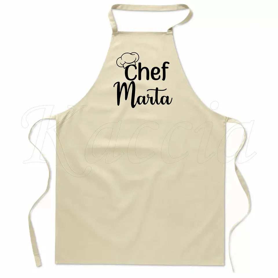 Avental Personalizado Chef com Nome 3