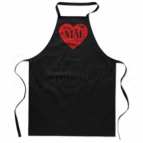 Avental Personalizado Amor é o melhor Tempero