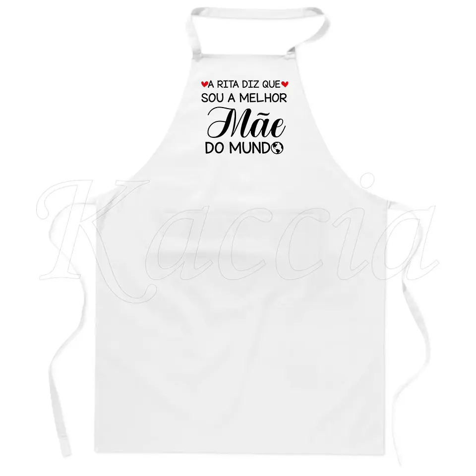 Avental Personalizado Melhor do Mundo 3