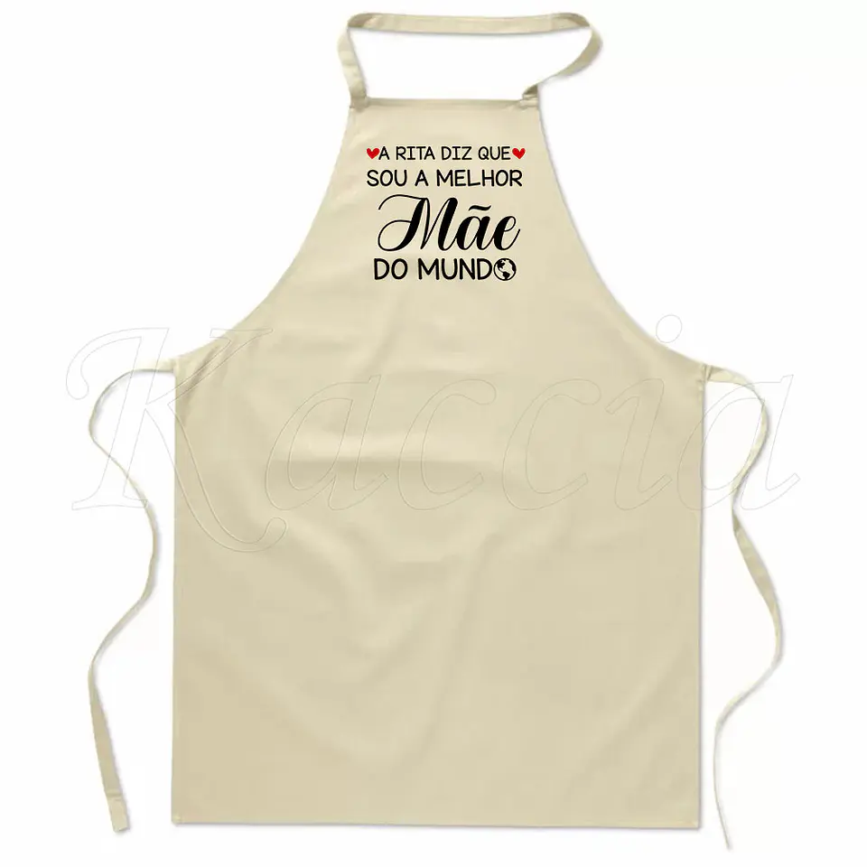 Avental Personalizado Melhor do Mundo 2