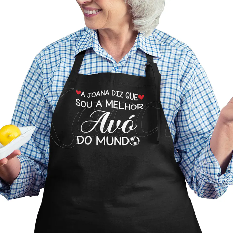 Avental Personalizado Melhor do Mundo 1