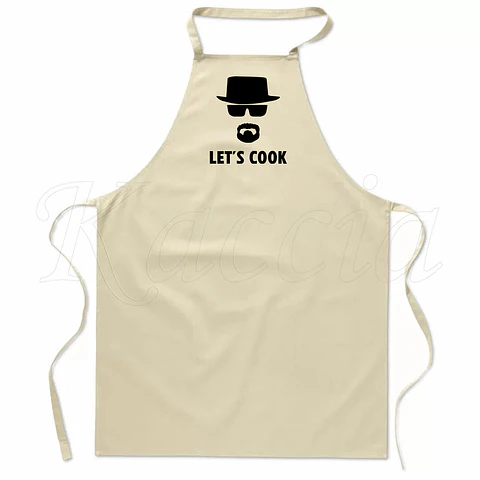 Avental Let's Cook Heisenberg