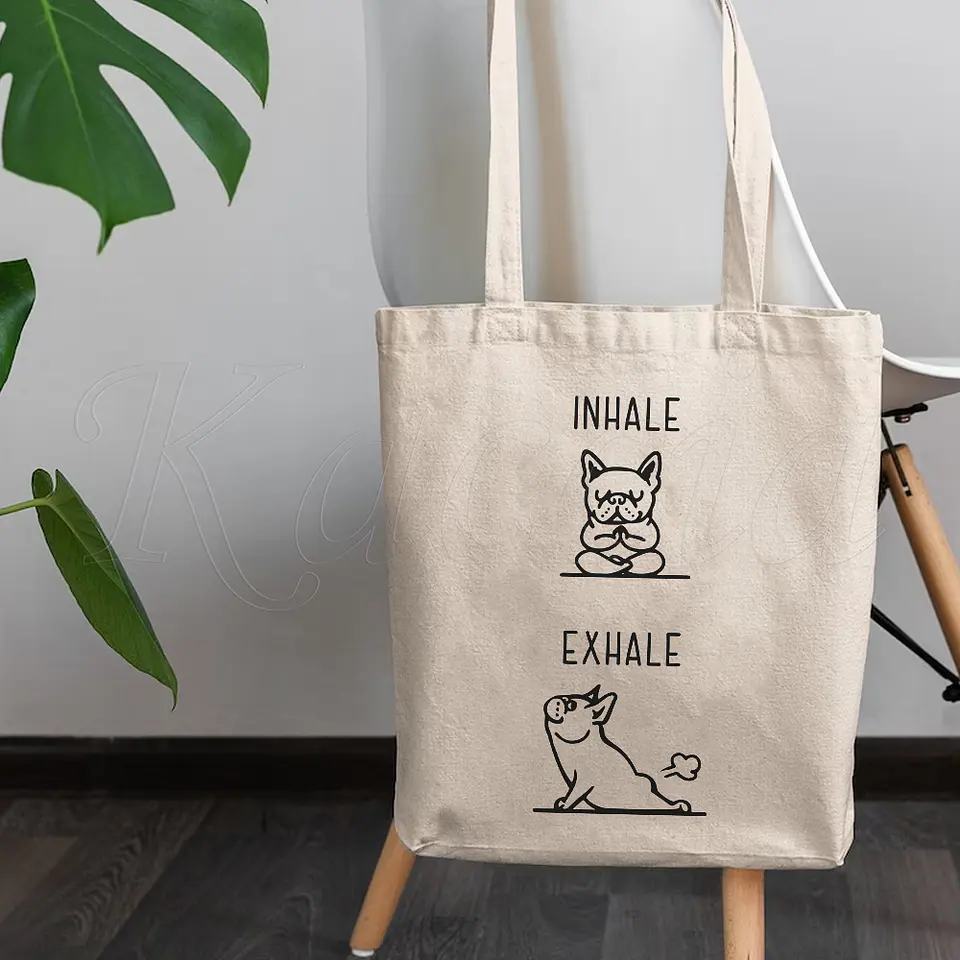 Saco Tote Bag Inhale Exhale 4