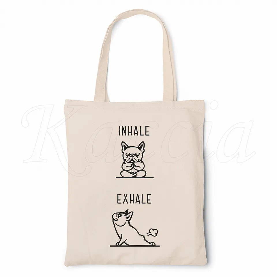 Saco Tote Bag Inhale Exhale 2