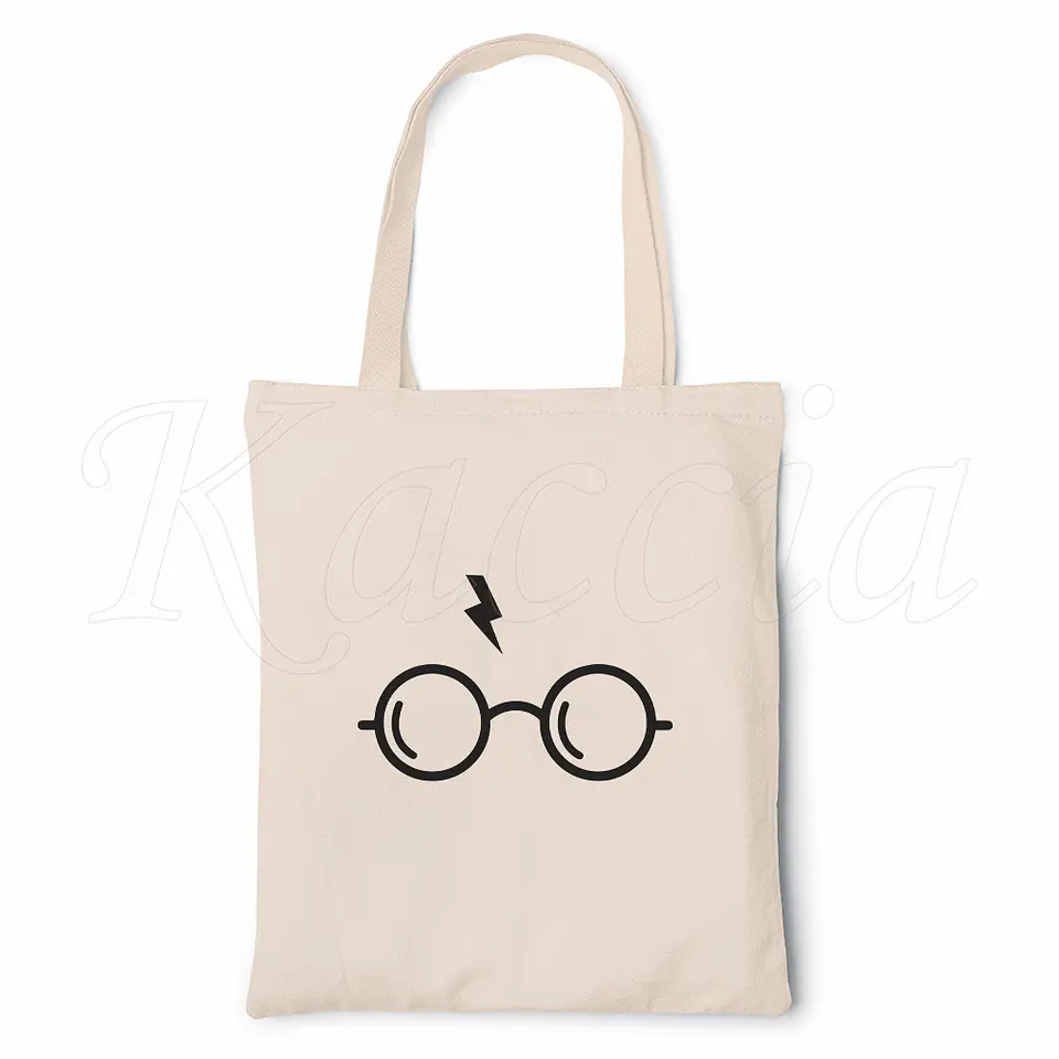 Saco Tote Bag Harry Potter Glasses 2