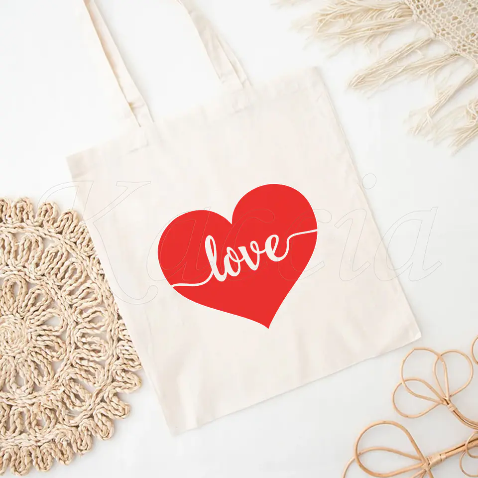 Saco Tote Bag Love 4