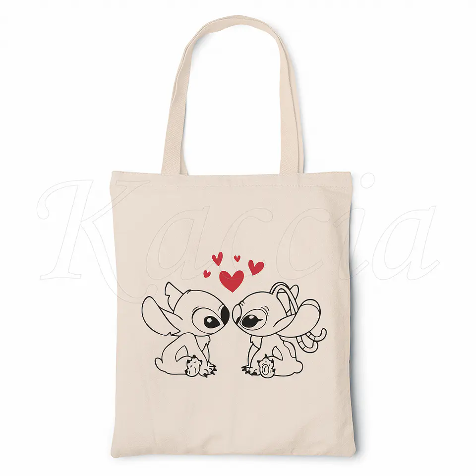 Saco Tote Bag Stitch & Ángel 1