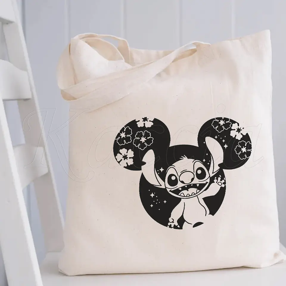 Saco Tote Bag Stitch Mickey 2