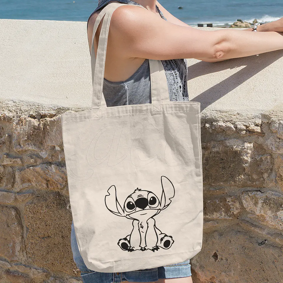 Saco Tote Bag Stitch Happy 2