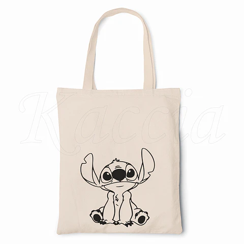 Saco Tote Bag Stitch Happy