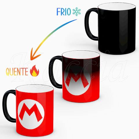 Caneca Super Mario Bros: Mario