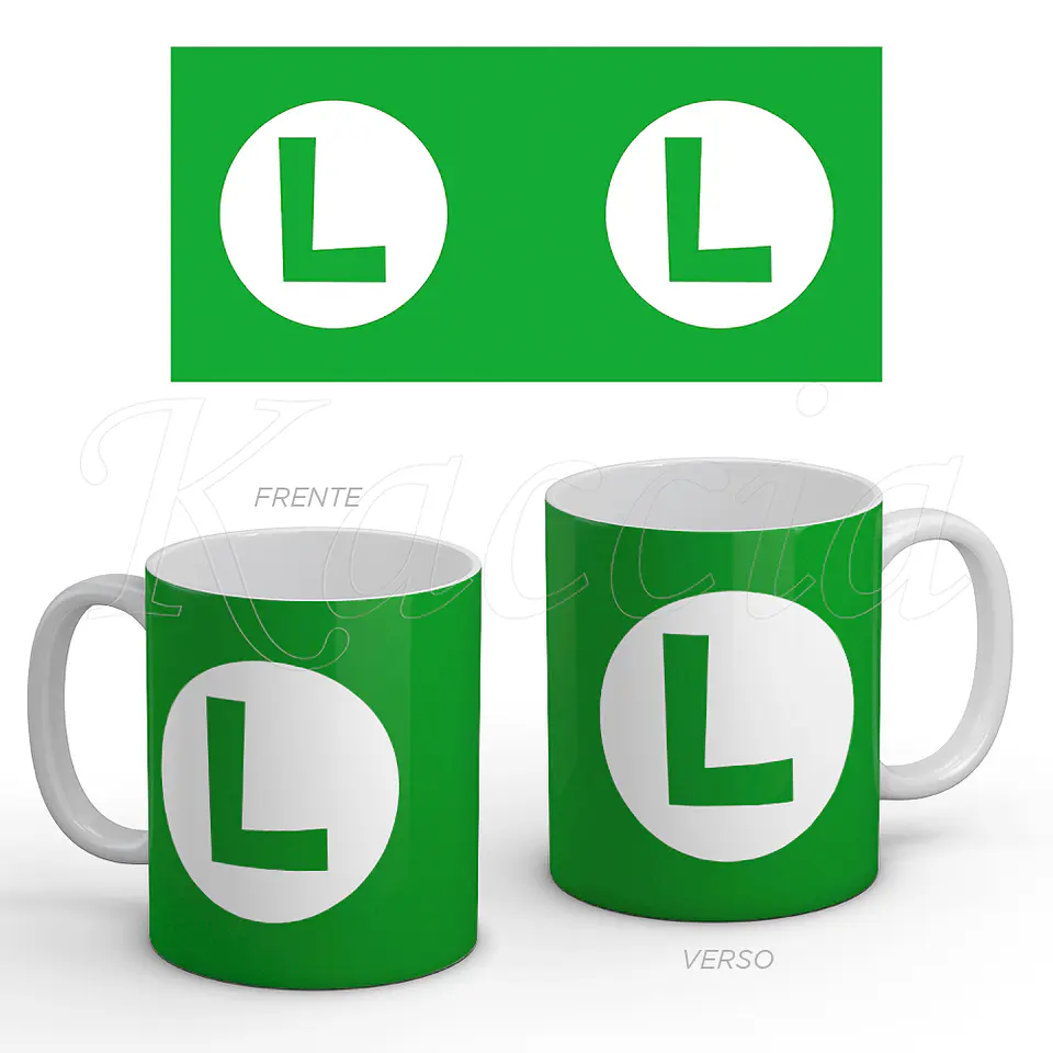 Caneca Super Mario Bros: Luigi 1