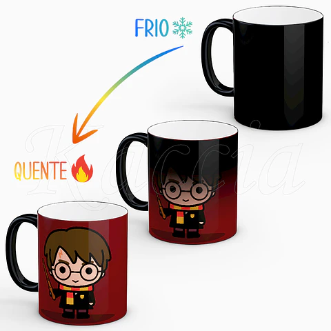 Caneca Personalizada Harry Potter Nome