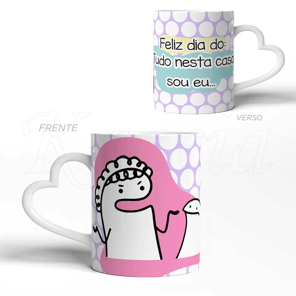 Caneca Feliz Dia da Mãe Flork 3