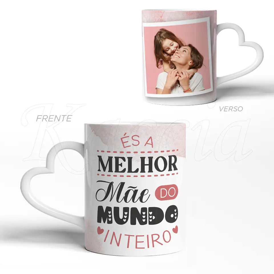 Caneca Personalizada Melhor Mãe do Mundo 3