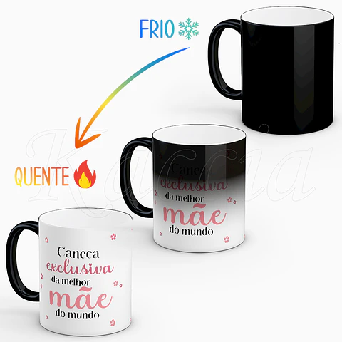 Caneca Exclusiva Frases de Mãe