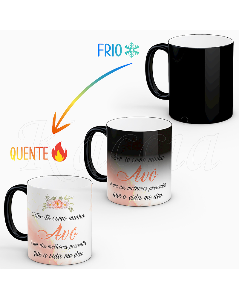 Caneca Personalizável Ter-te é o Melhor Presente