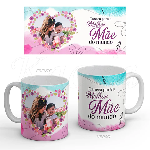 Caneca Personalizada Para a Melhor do Mundo