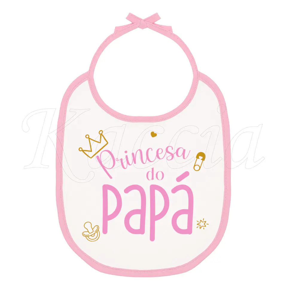 Babete para Bebé Menina Princesa 3